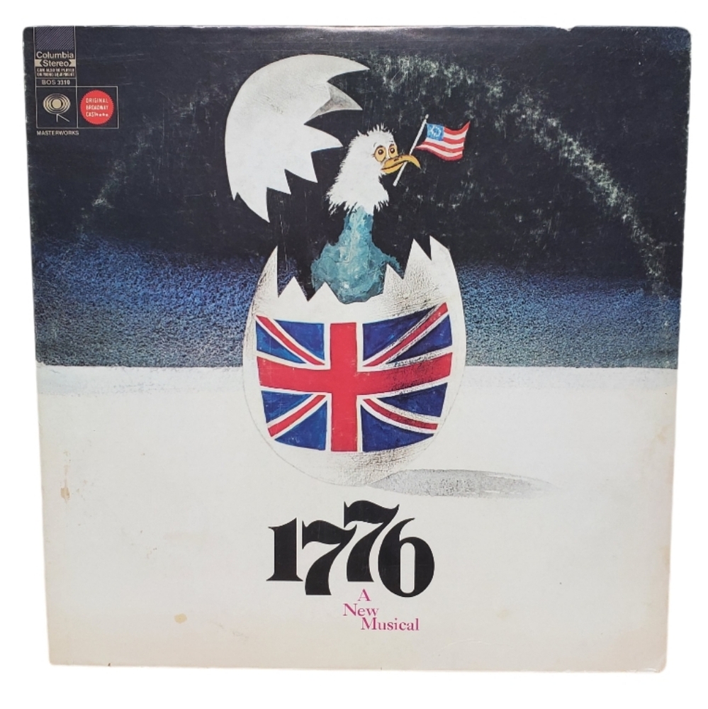 Musical LP 1776 A New Musical Vinyl Record BOS 3310 1969 COLUMBIA